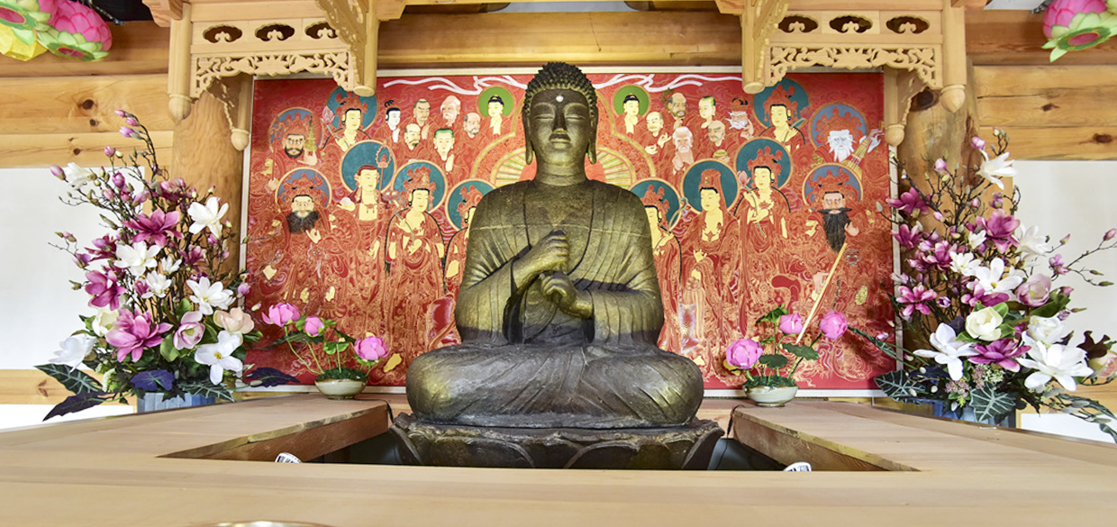Seated Iron Vairocana Buddha at Dopiansa Temple image